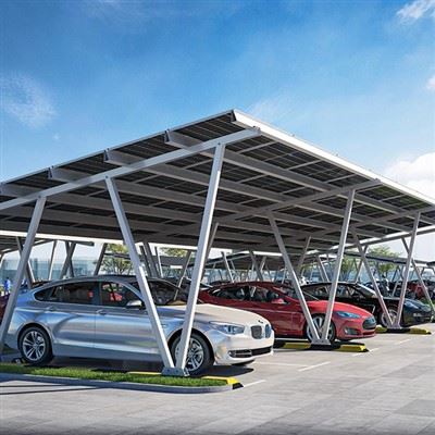 100KW פאנל סולארי לחנייה (24-מכונית)